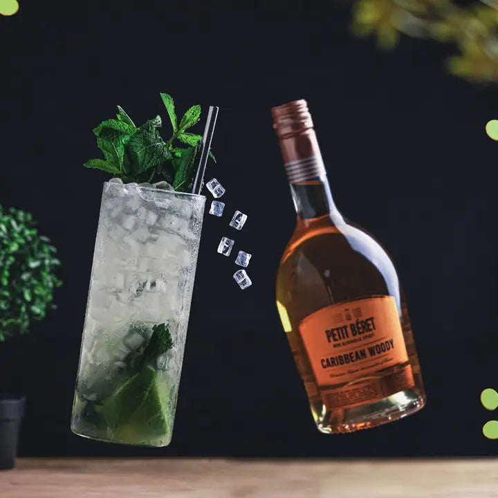 Le Petit Beret Caribbean Woody Rum 0% ABV Halal Certified 750ml